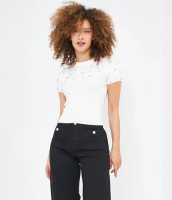 Maglia con strass