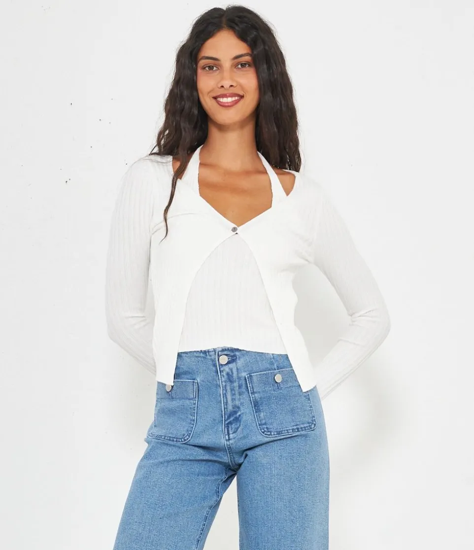 Maglia con top