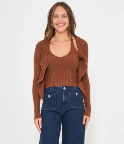 Maglia con top
