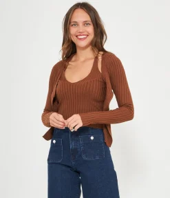 Maglia con top