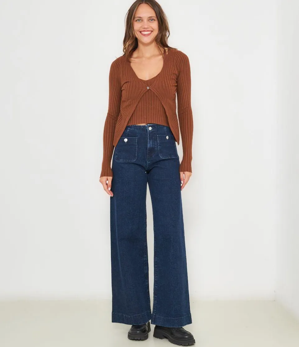 Maglia con top