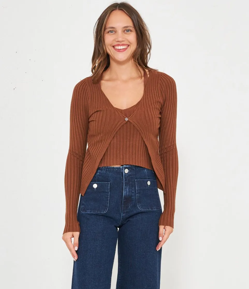 Maglia con top