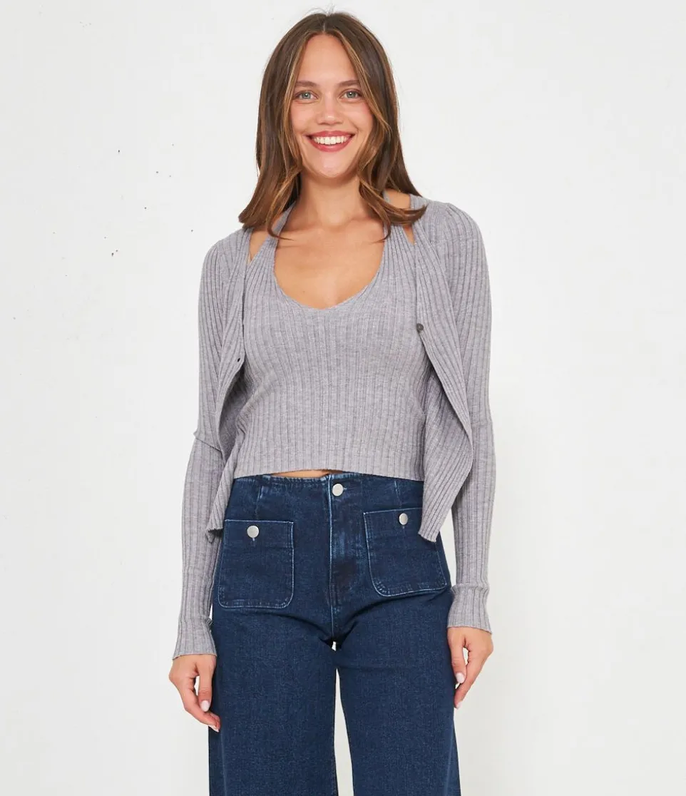 Maglia con top