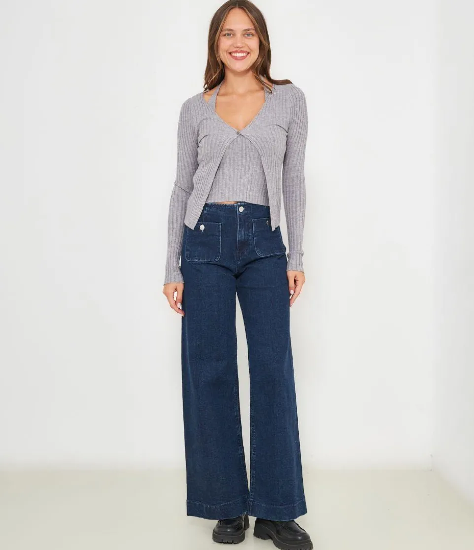 Maglia con top