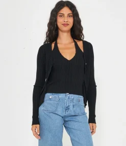 Maglia con top