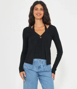 Maglia con top