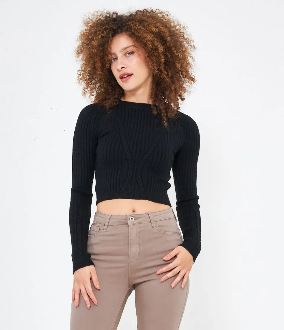 Maglia crop