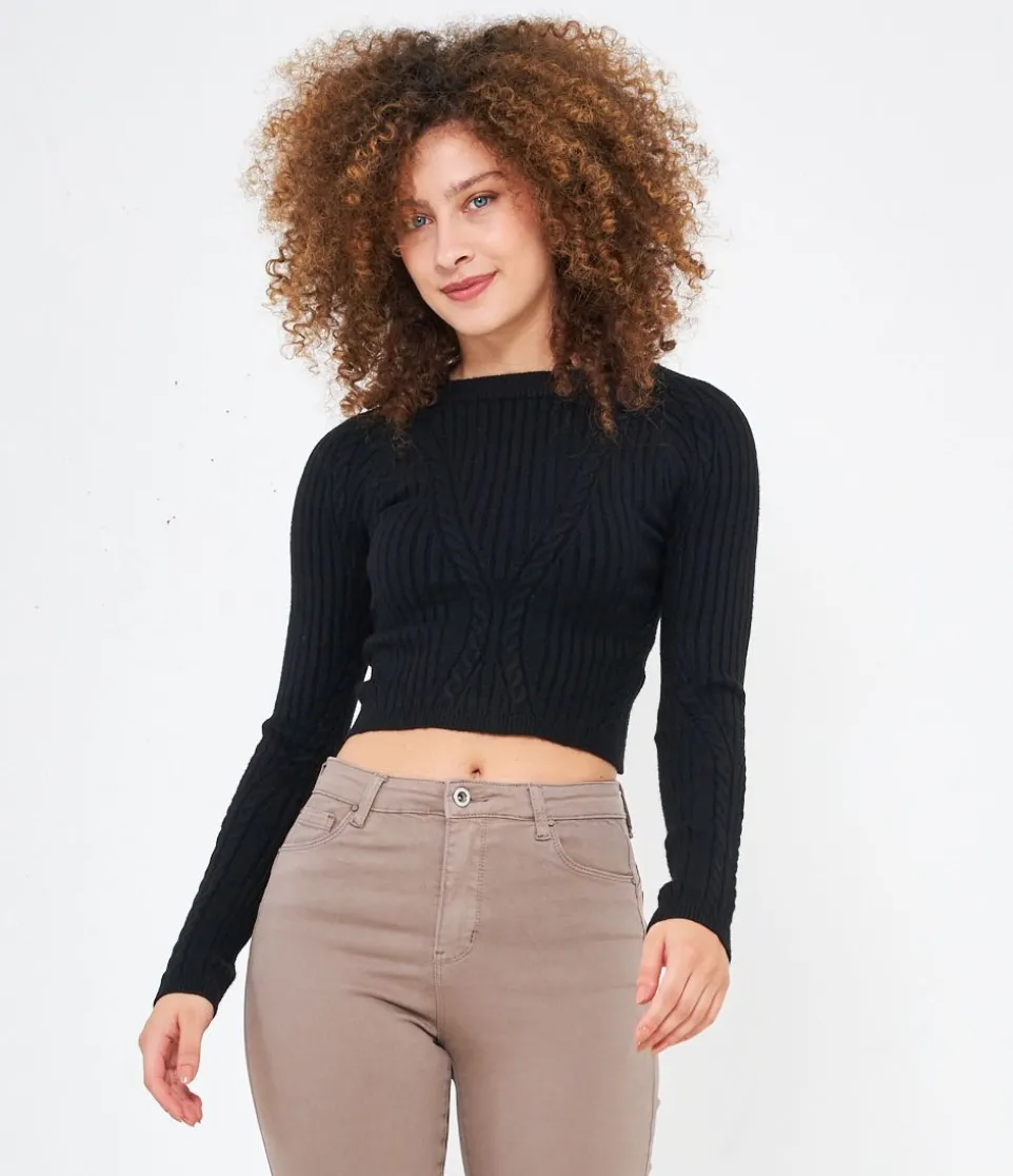 Maglia crop