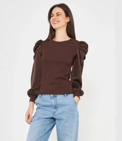 Maglia maniche in raso