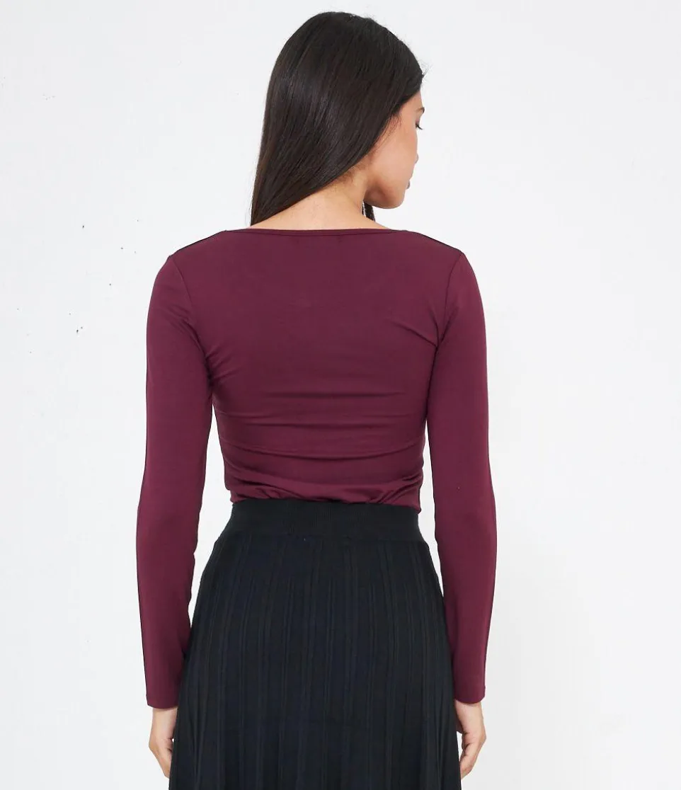 Maglia scollo tondo