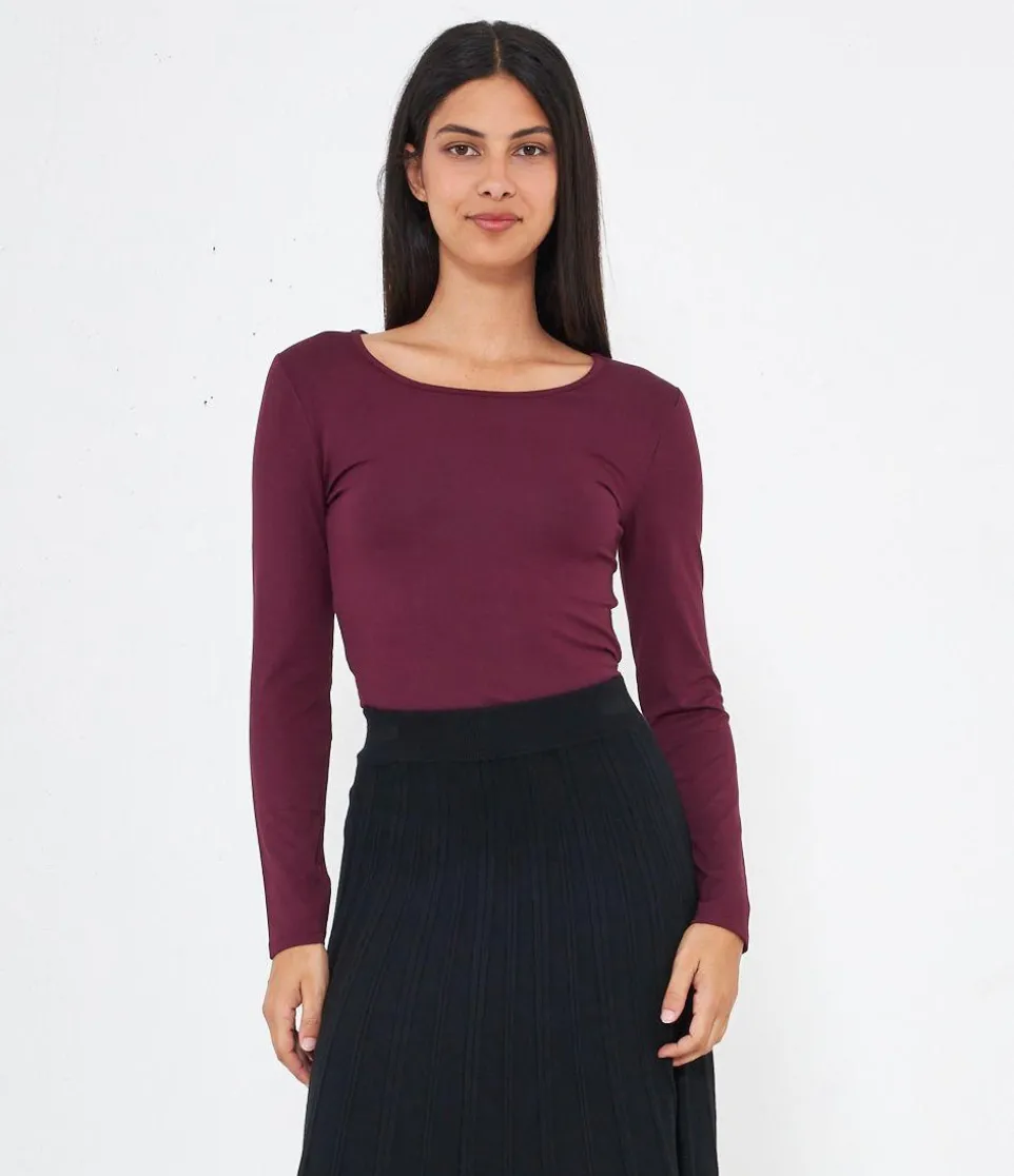 Maglia scollo tondo