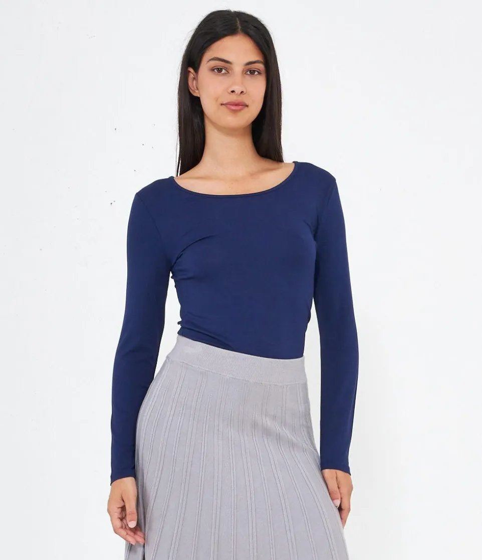 Maglia scollo tondo