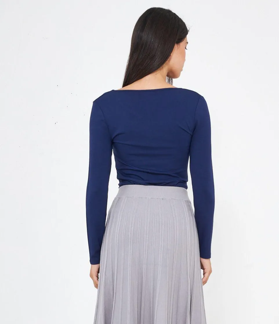 Maglia scollo tondo