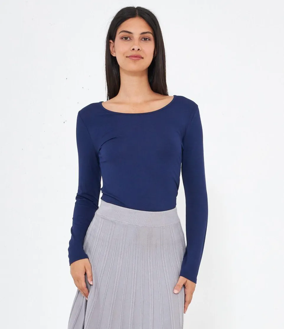 Maglia scollo tondo