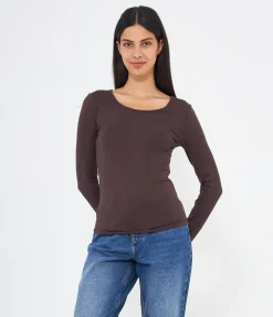 Maglia scollo tondo