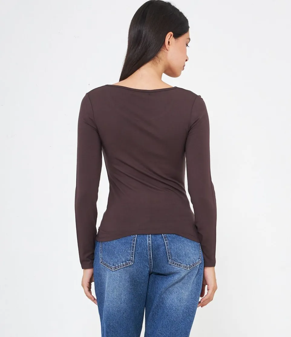 Maglia scollo tondo