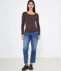 Maglia scollo tondo