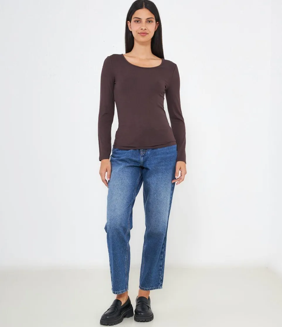 Maglia scollo tondo