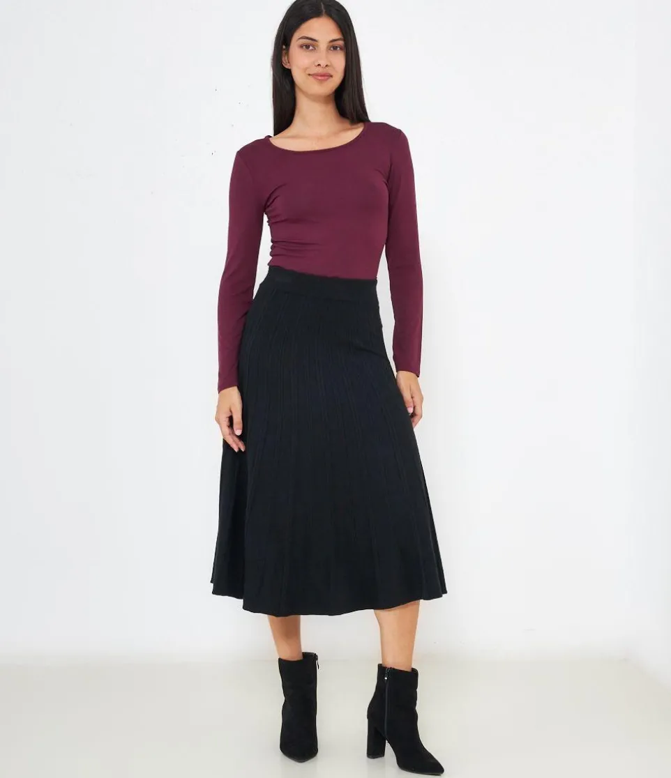 Maglia scollo tondo