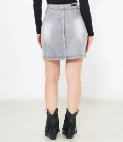 Minigonna in denim