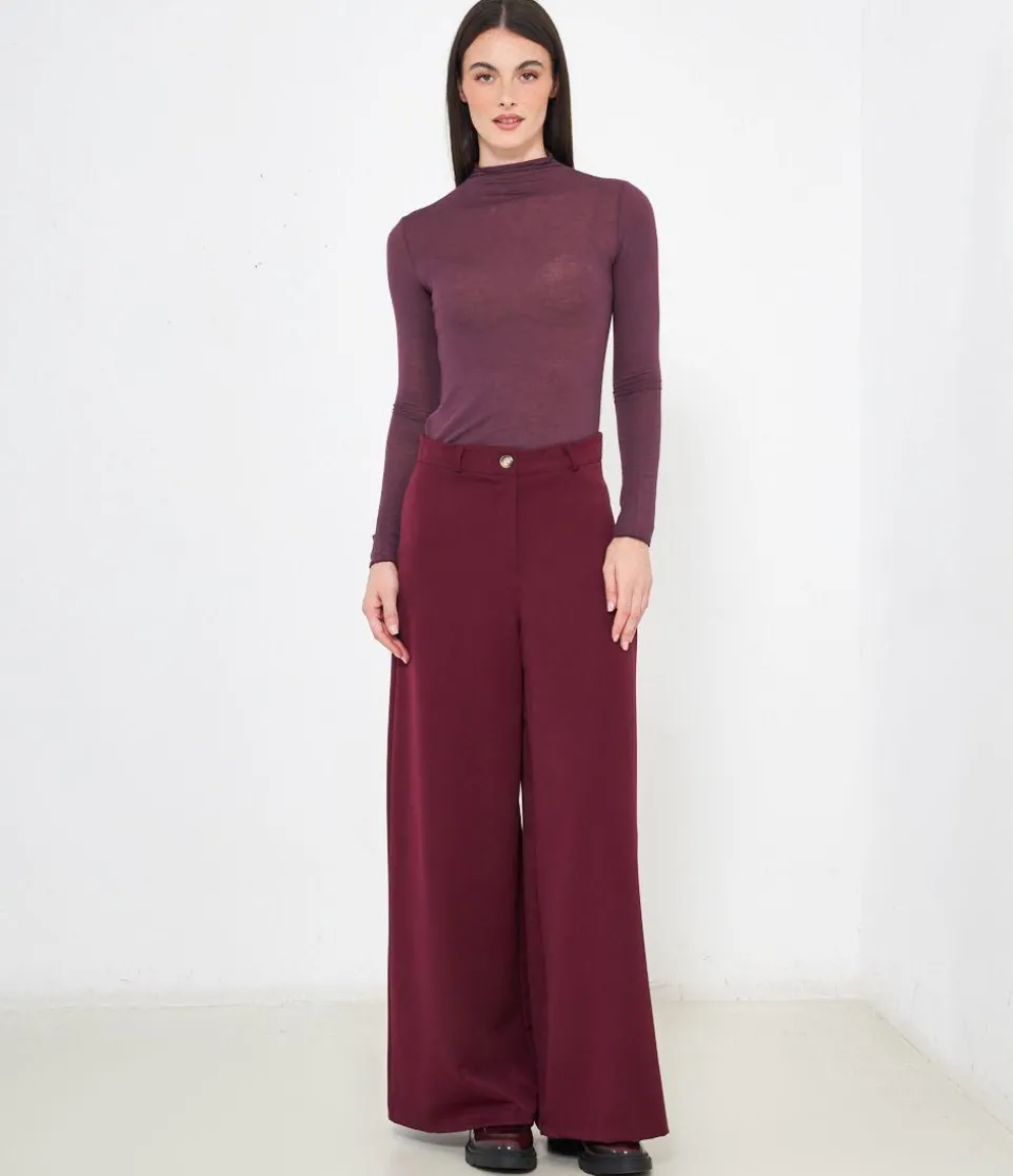 Pantaloni a gamba larga