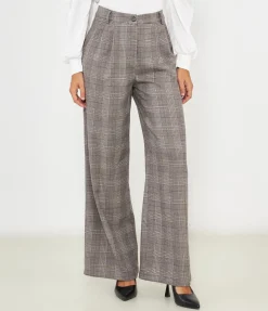 Pantaloni a quadri