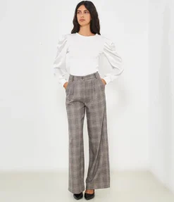 Pantaloni a quadri