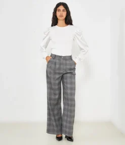 Pantaloni a quadri