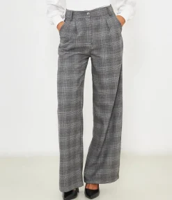 Pantaloni a quadri