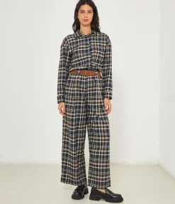 Pantaloni a quadri