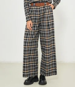 Pantaloni a quadri