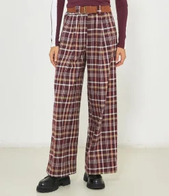 Pantaloni a quadri