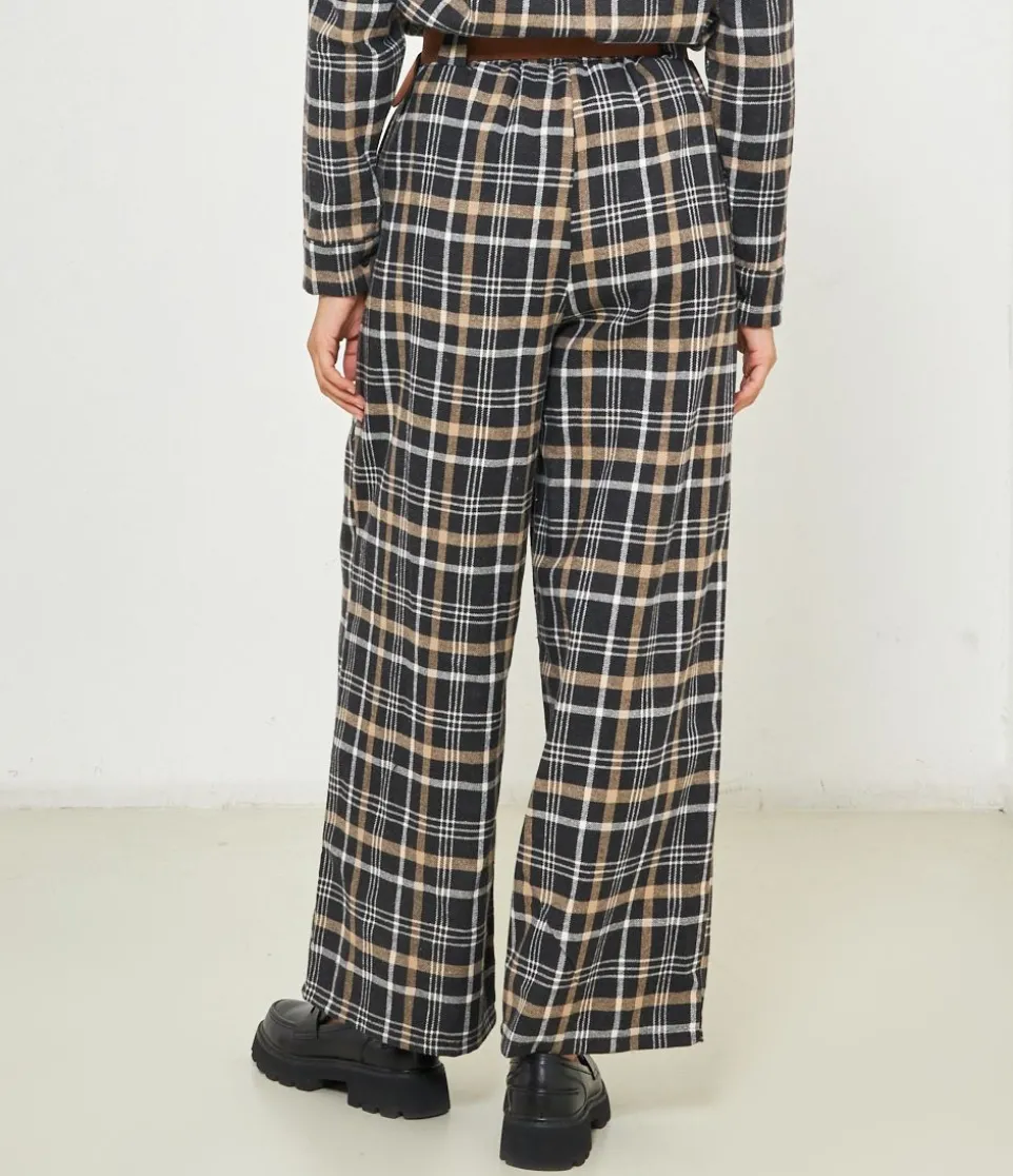 Pantaloni a quadri