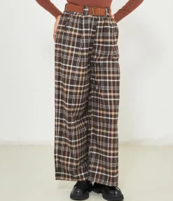 Pantaloni a quadri