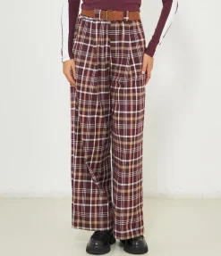 Pantaloni a quadri
