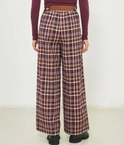 Pantaloni a quadri