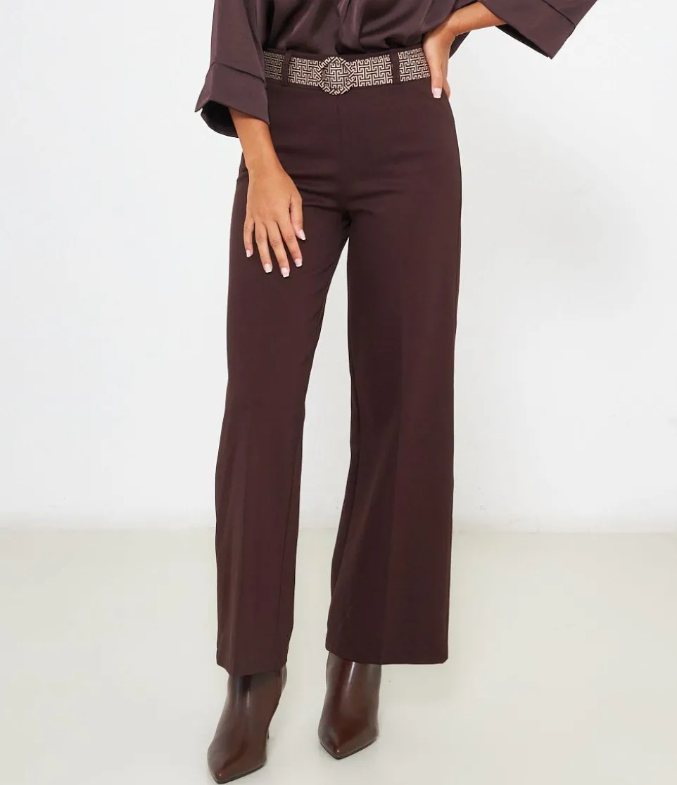 Pantaloni con cintura