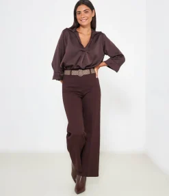 Pantaloni con cintura