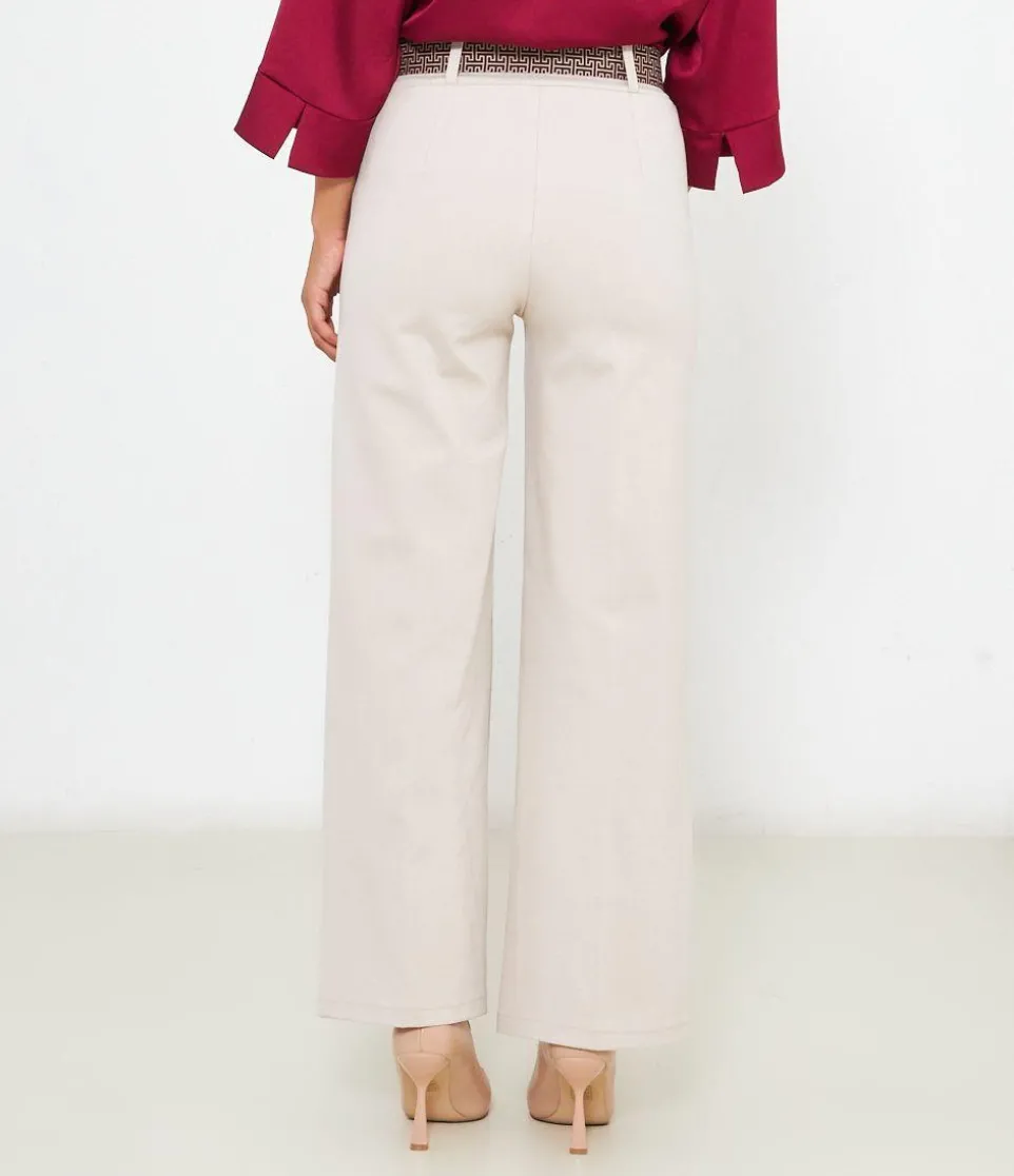 Pantaloni con cintura