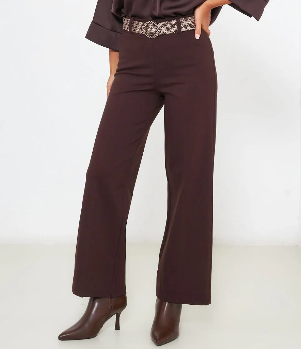 Pantaloni con cintura