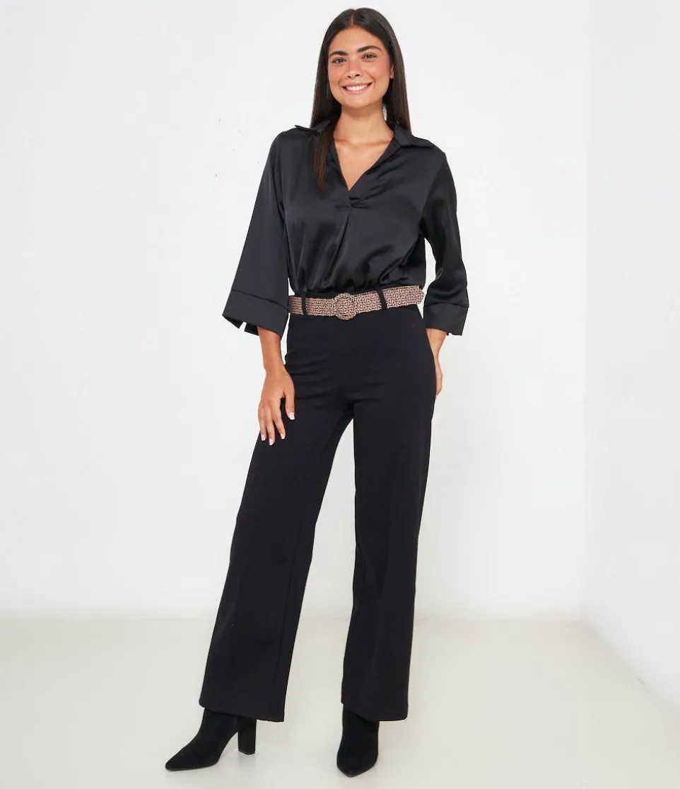 Pantaloni con cintura