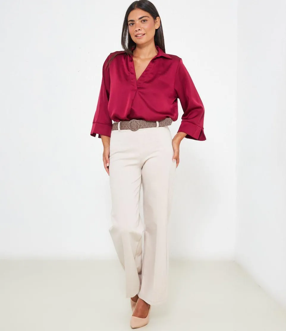 Pantaloni con cintura