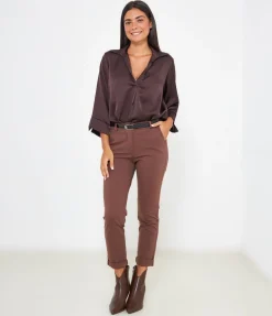 Pantaloni con cintura