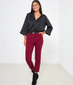 Pantaloni con cintura