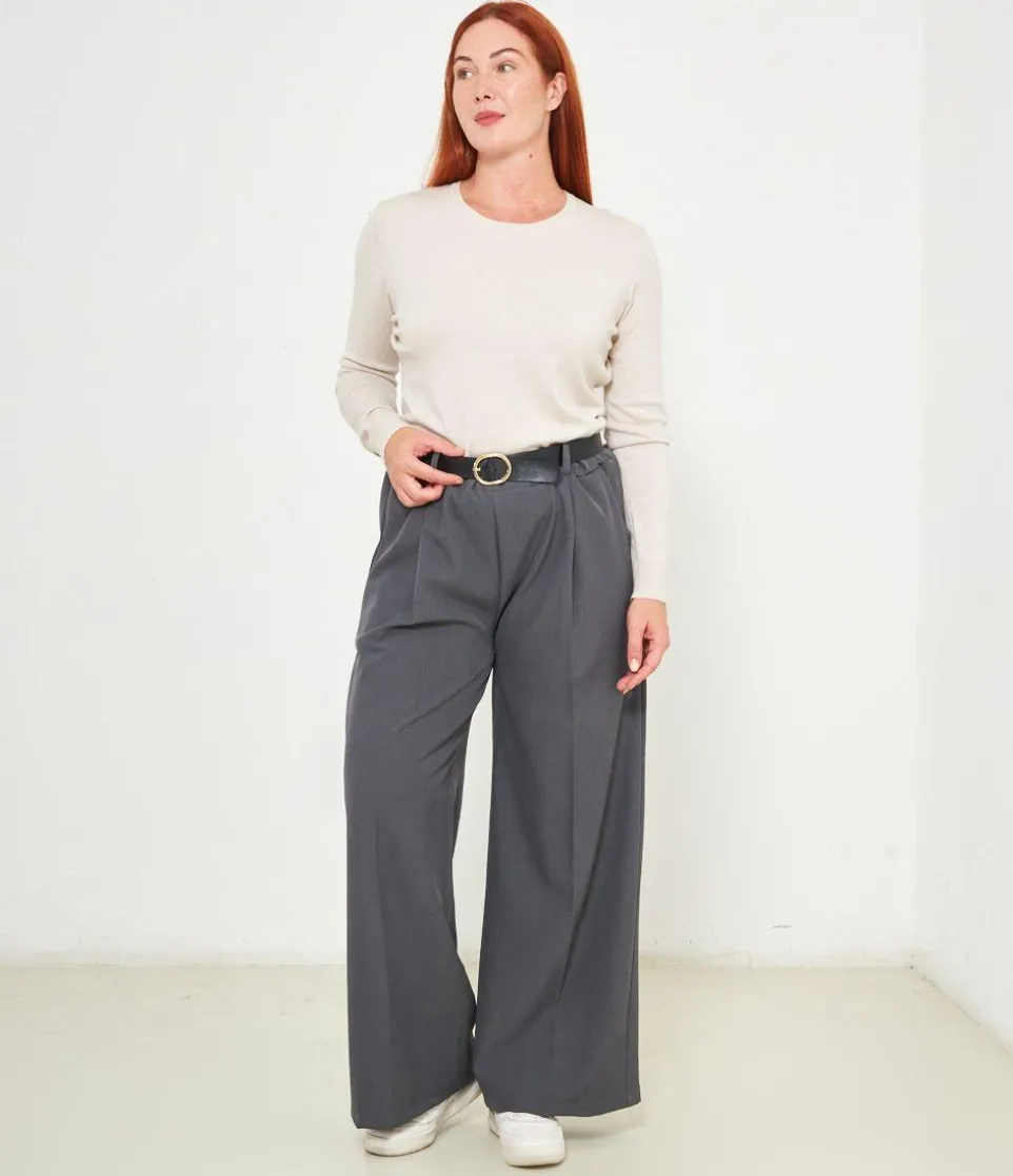 Pantaloni con cintura