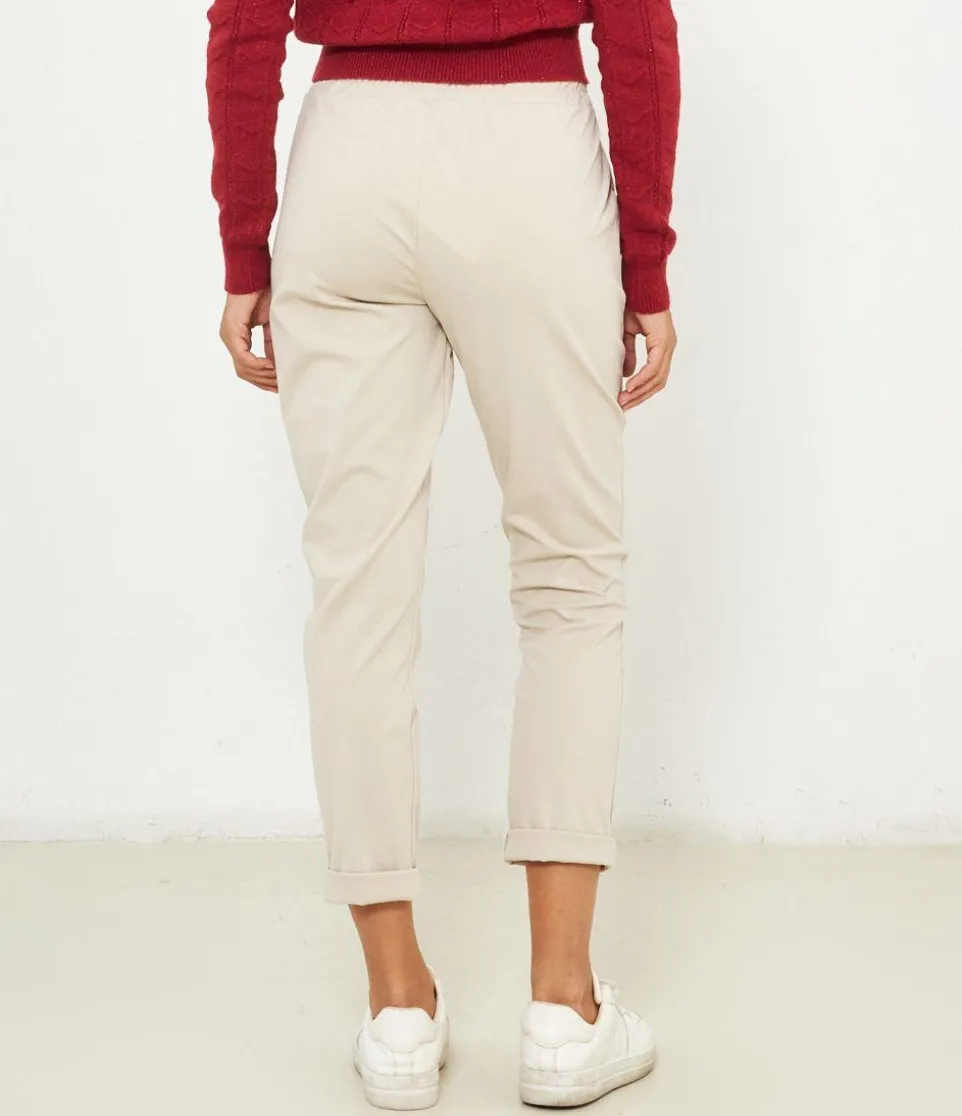Pantaloni con elastico