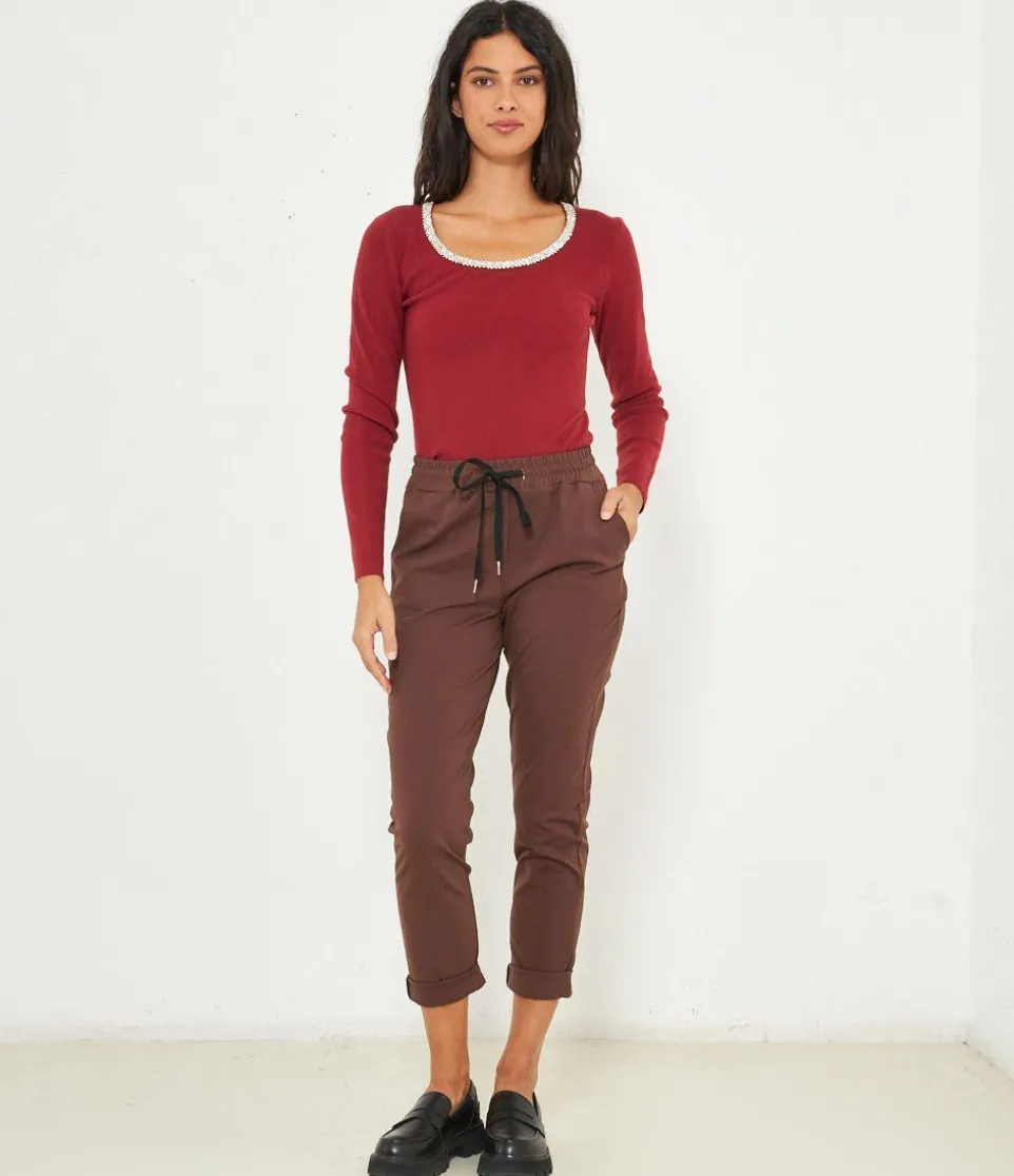 Pantaloni con elastico