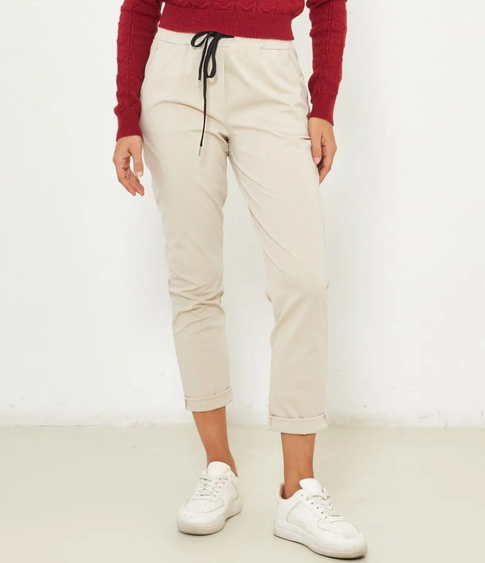 Pantaloni con elastico