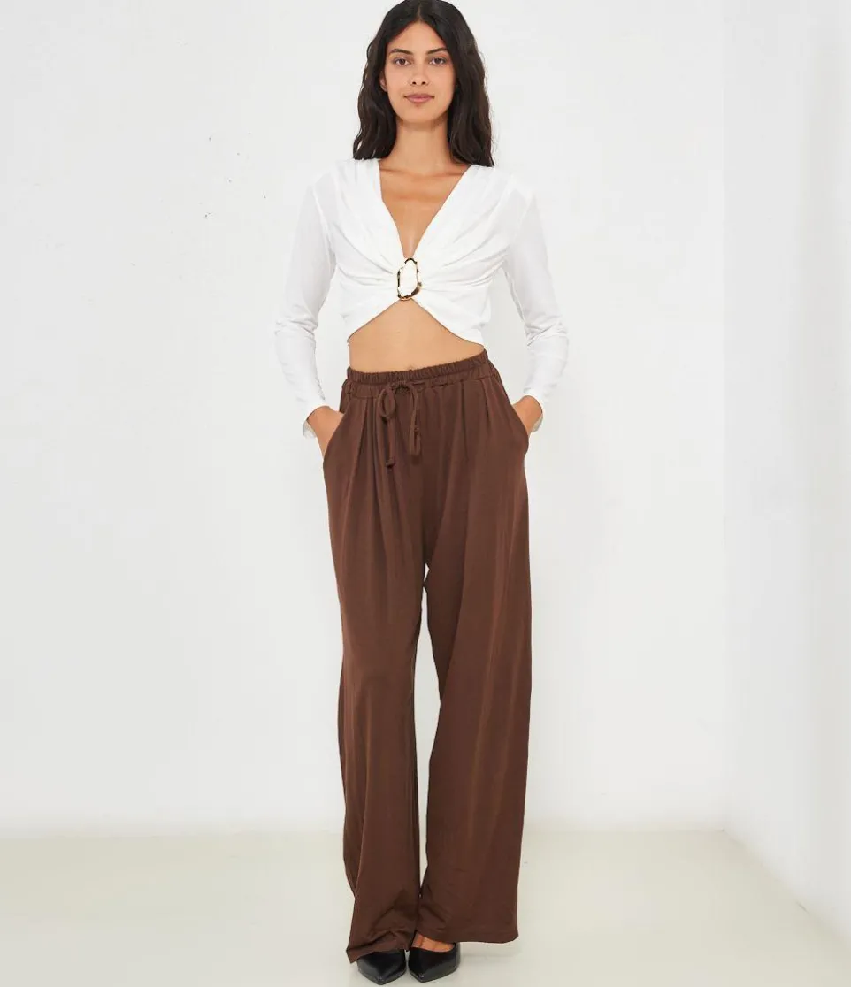 Pantaloni con elastico