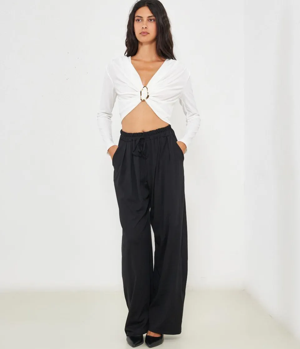 Pantaloni con elastico